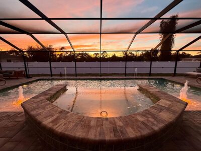 Yes, add a pool cage